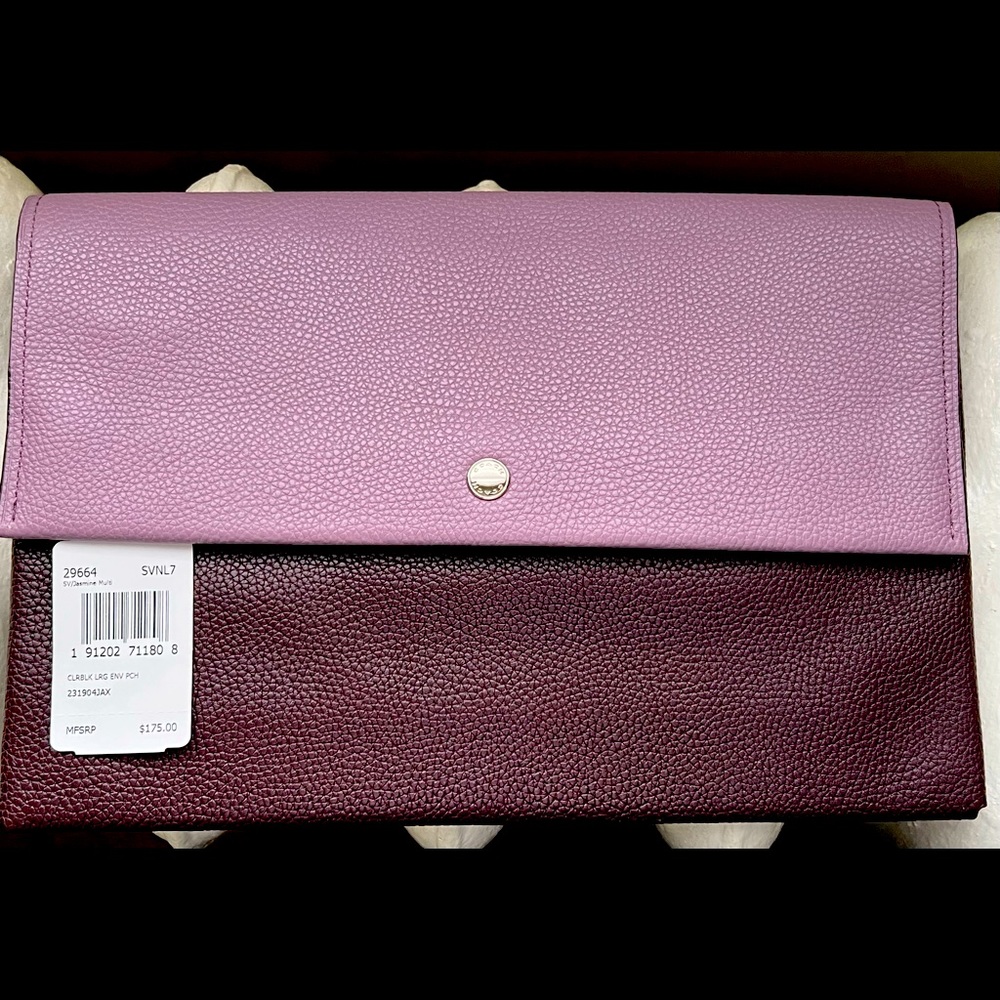 LARGE ENVELOPE POUCH IN COLORBLOCK JASMINE MULTI